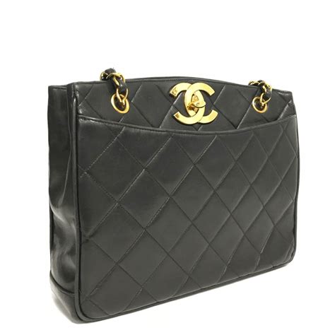 vintage chanel black quilted leather mini shoulder bag|vintage chanel trademarked handbags 1960s.